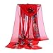 Women Scarf, Malltop Ladies Butterfly Printing Soft Wrap Shawl Chiffon Neckerchief