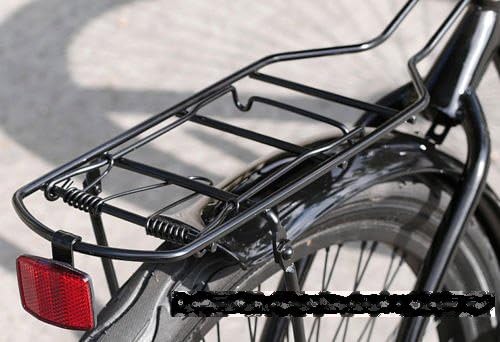 Made in Taiwan! Fito Retro Classic Bicycle Cargo Luggage Rack for 26-inch Wheel Men's Beach Cruiser Bike (Caro Rack - Black)