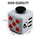 Pack of 3 Fidget Cubes,Anti Stress Reliever Relieves Stress and Anxiety for Children and Adults