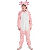 ABENCA Kids Onesie Animal Girls Costume One Piece Pajamas Sleepwear Cosplay Halloween Christmas