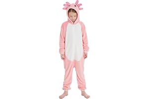 ABENCA Kids Onesie Animal Girls Costume One Piece Pajamas Sleepwear Cosplay Halloween Christmas
