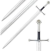 United Cutlery Lord of the Rings Anduril Sword of King Elessar | Officially Licensed Replica | Wall Plaque | LOTR Movie Colle