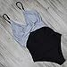 Leadmall Women’s Cross One Piece Swimsuit – Ladies Tummy Control Monokini Bikini – Color Block High Cut Bathing Suitthumb 4