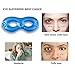 Fitglam Pure Silk Sleep Mask + Reusable Cold/Hot Therapy SPA Gel Eye Mask Set - Improve Sleeping, Alleviate Puffy, Swollen Eyes, Fatigue, Headache and Tension - Best Eye Mask for Men Women (Black)