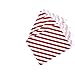AKOAK 50 Pcs 5 x 7 Inches White and Red Striped Paper Bags,Holiday Wedding Christmas Favor Candy Treat Bags