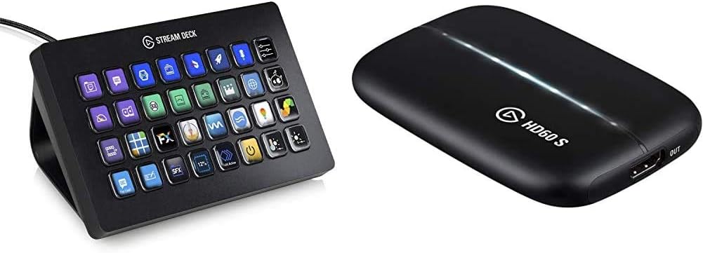 Elgato Stream Deck - Live Content Creation Controller with 15 Customizable LCD Keys, Adjustable Stand, for Windows 10 and macOS 10.13 or late: Computers & Accessories
