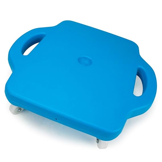 KRoo Sports 16Inch Blue Gym Class Scooter Board with Safety Handles