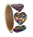 Heart Stickers Roll | These 10 Vibrant Color Designs make up The Best Assorted HEART STICKERS ROLL on Amazon | Includes a full 130 1.5