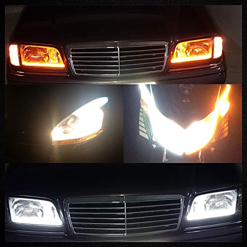 MAXGTRS 23-inch Ultrafine LED Strip Tube Flexible Waterproof Daytime Running Light White & Amber Suitable for Switchback Headlight LED Strip,Decorative Lamp,Running Light,Neon Light,Turn Signal Light - Thumbnail 7