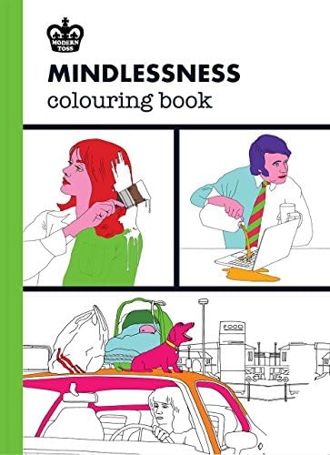 Mindlessness Colouring Book (Modern Toss Coloring Books)