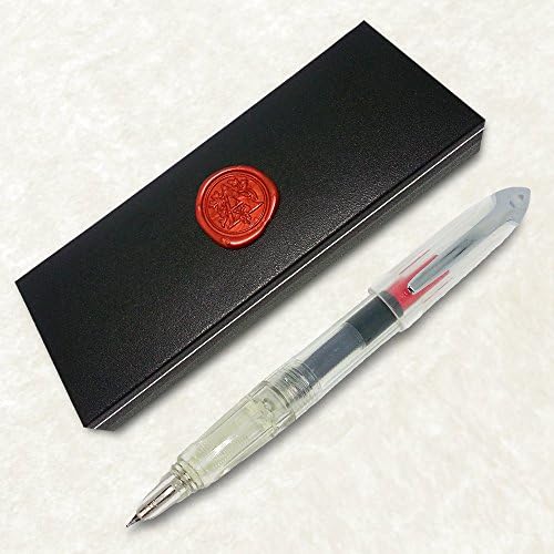 Fountain Pen Demonstrator Transparent Body with Gift Box Converter and Extra Fine Nib by Alpha Pens (Clear Demonstrator)