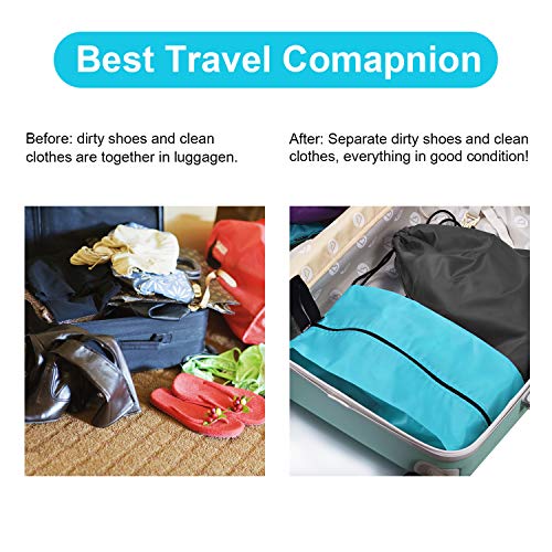 image for Easyfun Shoe Bags for Travel Accessories Men & Women Large Shoe Bag wi