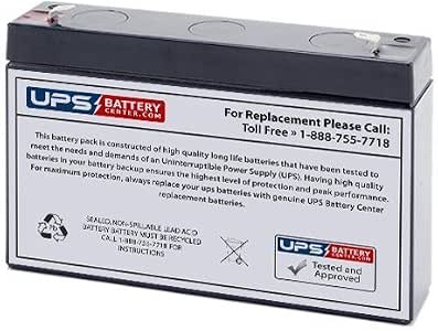 Neata NTH6-5 6V 4.5Ah Replacement Battery (2 Pack) RG0645T1