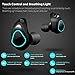 Veroyi True Wireless Earbuds, TWS-E9 Bluetooth V5.0 Headphones with Mic, 3D Stereo HiFi Bass Sound, Portable 1000mAh Charging Case, Noise Canceling Earbuds.