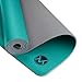 Yoga Mat Youphoria Yoga - 24 x 72-6mm - Lightweight & Absorbent Non Slip Yoga Mats for Hot Yoga, Home or Travel - Premium Yoga Mat in Jade Green