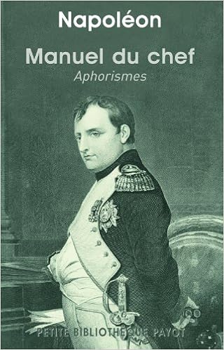 Manuel Du Chef 1ere Ed Petite Bibliotheque Payot Napoleon Jules 9782228903769 Amazon Com Books
