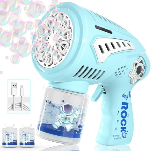 Bubble Gun with LED Light & Big Bubble - CA
