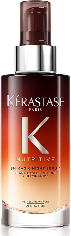 Kerastase Nutritive 8H Magic Night Serum – Overnight Dry Hair Treatment | Overnight treatment for dry hair, enhances shine, n