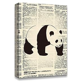 Animal On The Newspaper Home Artwork for Living Room Bedroom