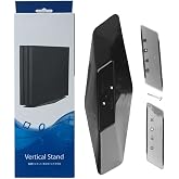 Chenkxin Vertical Stand for PS4 Slim / PS4 Pro Vertical Holder Stand Bracket Mount Base for PlayStation 4 Slim/Pro Console (Black)