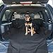 Paws & Pals Dog Seat Cover for Back Seat, Easy-Install Waterproof Mat Protector for Vehicle, Pet Car Travel Accessories with Thick Washable Fabric, Fits Most Autos, SUV, Vans, Trucks - 52