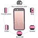 EFFUN Waterproof Case for iPhone 6s Waterproof Case for iPhone 6 Waterproof Case of 4.7 in, IP68 Waterproof Dustproof Shockproof Snowproof Case for iPhone 6s/6, Pink