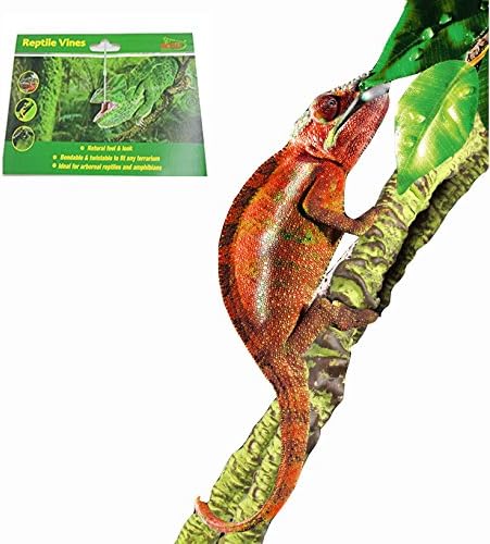 Miraculous Joy Flexible Bend Branch Jungle Vines Withe Pet Habitat Decor for Lizard Frogs Snakes Chameleon and More Reptiles