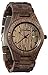Walnut Wood Grain Watch - Handmade Wooden Wrist Watch