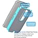 Moto X Pure Edition (Moto X Style) Case, Tekcoo(TM) [Tmajor Series] [Turquoise] Shock Absorbing Hybrid Rubber Plastic Impact Defender Slim Hard Case Cover Shell for 2015 Motorola Moto X Style XT1575