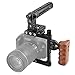 CAMVATE DSLR Camera Cage Top Handle Wood Grip for Canon Nikon Sony Panasonnic primary