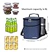 Lifewit Lunch Box for Adult 9L Insulated Large Lunch Bag Leakproof Thermal Bento Bag for Work, Blue