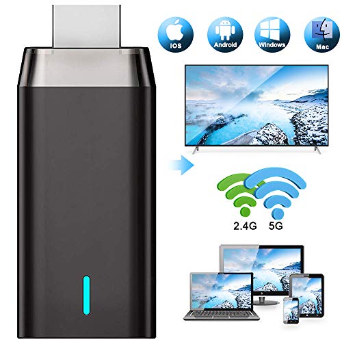Adattatore HDMI Wireless 4K/1080P – Dongle Miracast/AirPlay/DLNA Per IOS, Android, Windows, Mac, Proiettore E TV