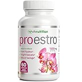 VH Nutrition PROESTRO | Estrogen Support* Supplement for Women | Extra Strength Hormone Balance* for Her | 60 Capsules in Easy to Swallow Pills