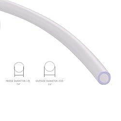 DERNORD PVC Tubing 1/4"ID X 3/8"OD Flexible Clear