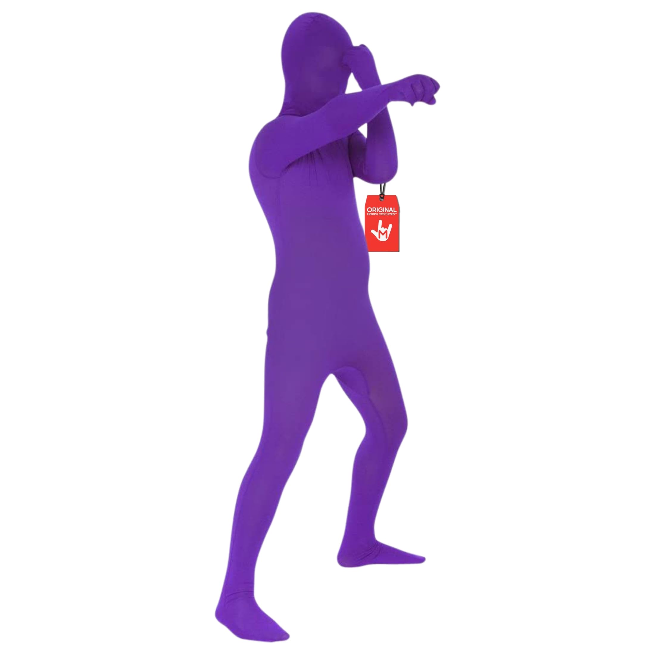Morphsuit Kids Full Body Costume - Purple, S | Original Bodysuit for Children | Super Stretch Suit Great for DIY Party Outfit | Halloween, Cosplay, Fancy Dress | For Boys & Girls โ image 1