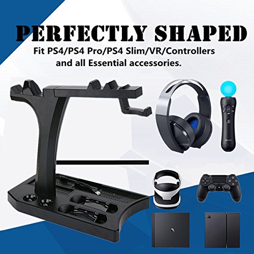 DOUBI Charging & Display Vertical Stand for PS VR ,Controllers Charging
