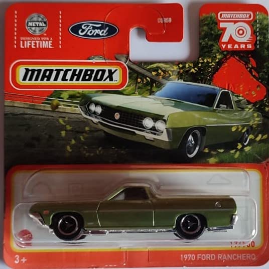 Matchbox 1970 Ford Ranchero 17/100 Series 2023 Metalflake Green