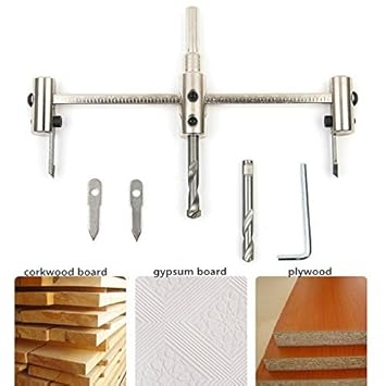 Kreis Lochsäge Srol Verstellbare Holz Kreis Loch Säge Bohrer