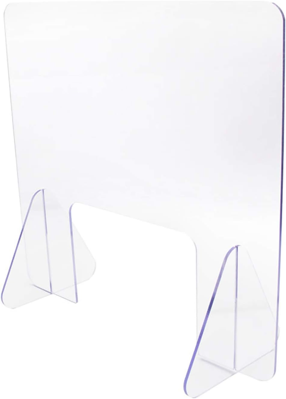 POHOVE Sneeze Guard For Counter,Desk Sneeze Guard Shield,Protective