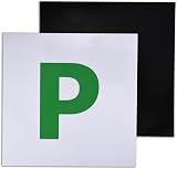 Onarway Fully Magnetic P Plates 2 Pack for Steel Cars UK Government Approved view 4