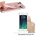 iPhone 7 plus Case, JAHOLAN Beautiful Clear TPU Soft Case Rubber Silicone Skin Cover for iPhone 7 plus 2016 Release - Flower Pretty Girl