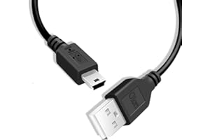 OLORT USB Cord for Camera Canon Rebel t3/t3i/t7i/t6/PowerShot/EOS/DSLR/ELPH Digital Cameras and Camcorders Transfer Data Cord to Computer