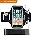Phone Armband, Pavora iPhone Armband for iPhone 8 Plus 7 Plus, 6 6S Plus, Water Resistant Fingerprint Access Card Holder, Free 6