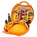 QuadPro Kids Toy Tool Set 21 Pieces Durable Tool Box with Electric Drill, Hammer, Hat and More,Toddler STEM Toys for Boys and Girls