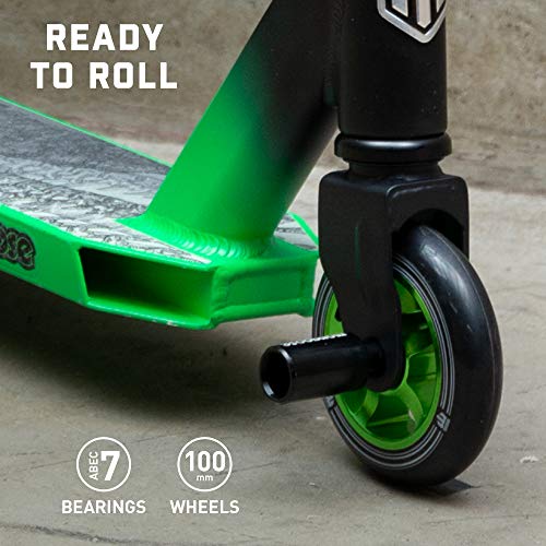 Mongoose Rise 100 Pro Youth and Adult Freestyle Stunt Scooter, High