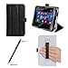 ProCase Cover for HP Stream 7 Case - Tri-Fold Book Folio Case Exclusive for HP Stream 7 5702 Tablet, Built-in Stand, with Hand Strap, Bonus procase Stylus -Black
