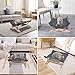 Elevated Cat Beds Cat Hammock Pet Cots Small Dog Beds Wooden Detachable Wooden Frame Square Hanging Cat Sofa Pet Furniture Sleeping Washable for Rabbit Cat Kitten Puppy Indoor/ Outdoor Sunshine greythumb 4