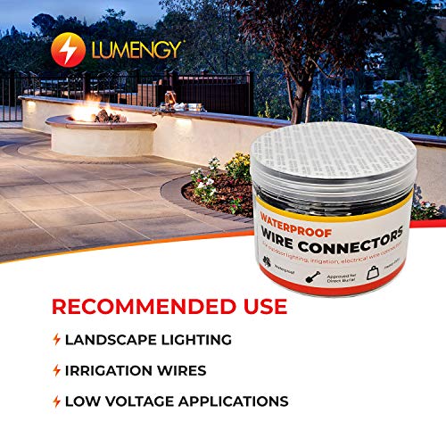 Waterproof Landscape Wire Connectors for 20AWG10AWG. Wire Nuts Best