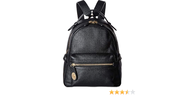 coach campus backpack black