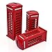 Cafurty Coin Bank, Metal Britain London Street Red Telephone Booth Piggy Bank Money Box for Decoration or Gift - 7